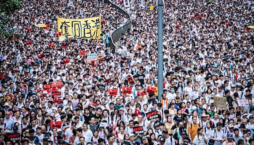 Manifestations à Hong Kong Manifestations à Hong Kong / © Wikimedia Commons (CC-BY-SA-4.0 / Hf9631)