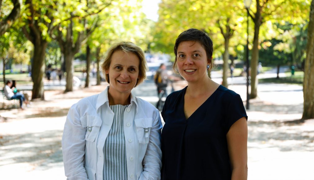 Lauriane Savoy (à droite) collabore avec Elisabeth Parmentier auprès de l'Université de Genève. Lauriane Savoy (à droite) collabore avec Elisabeth Parmentier auprès de l'Université de Genève. / DR-RZN TORBEY