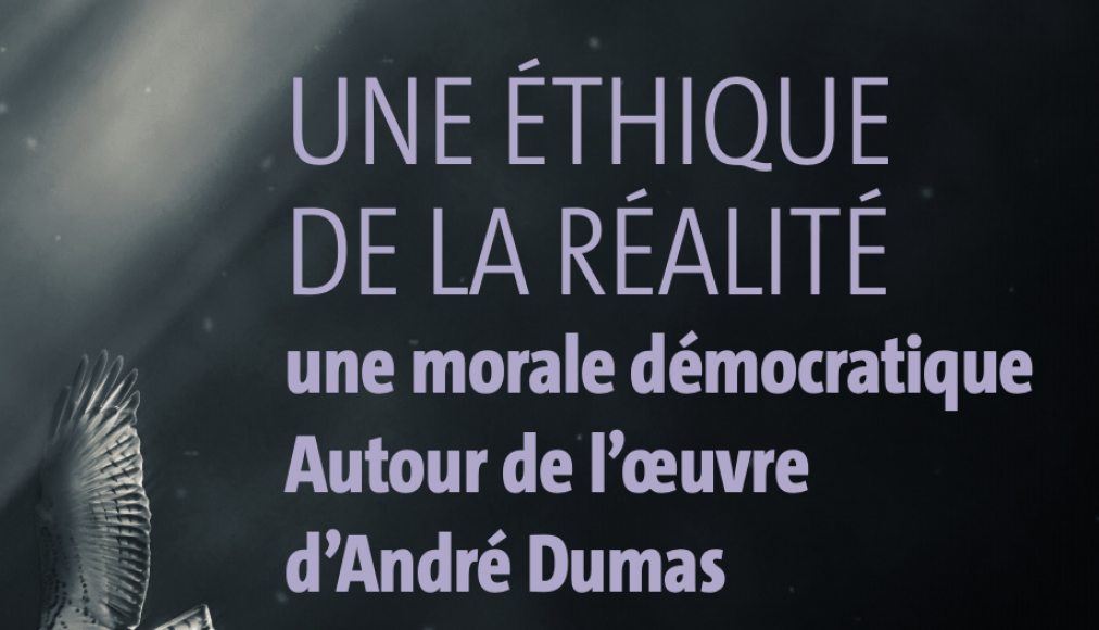 Rencontre avec Stéphane Lavignotte Auteur de André Dumas, Habiter la vie Rencontre avec Stéphane Lavignotte Auteur de André Dumas, Habiter la vie