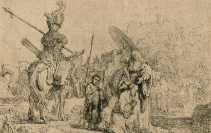 Le Baptême de l’eunuque, Rembrandt van Rijn, 1641 © MAH Musée d’art et d’histoire, Ville de Genève. Achat, 1877 (extrait)